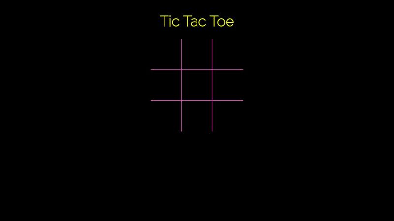 Neon Tic Tac Toe (HTML/CSS/JS)