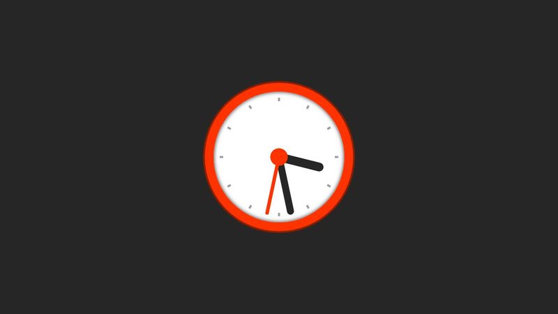Analog Clock With HTML + CSS + JS