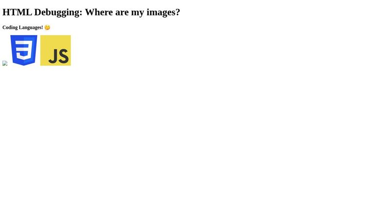 HTML Debugging Exercise 3