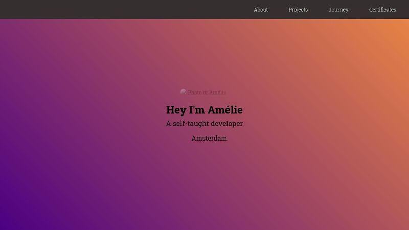 Personal portfolio freeCodeCamp
