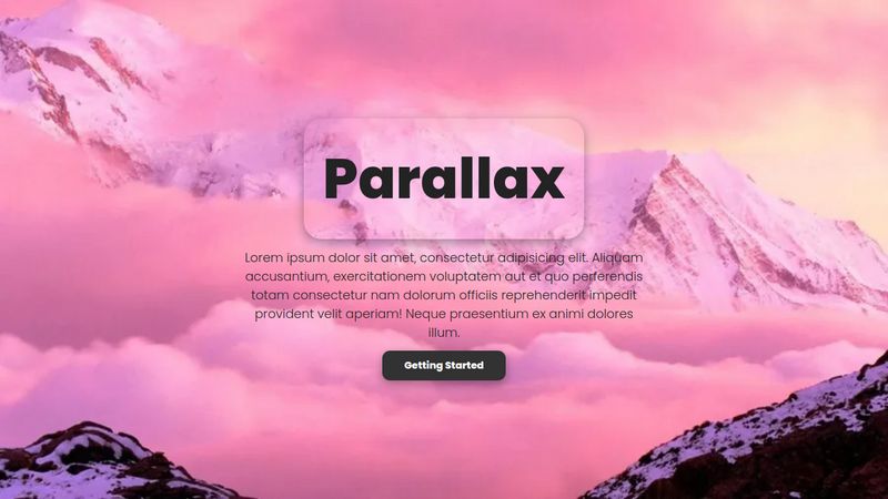 Parallax Example