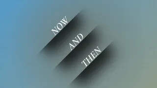 HTML CSS - Now & Then Album Poster