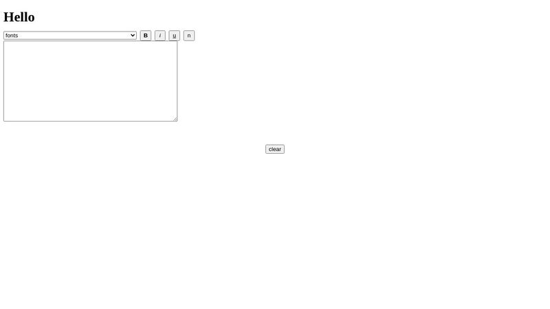 Notepad In JavaScript