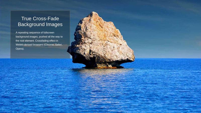 Cross-Fade Background Images w/ CSS Transitions & JS