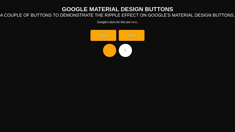 Google Button Ripple