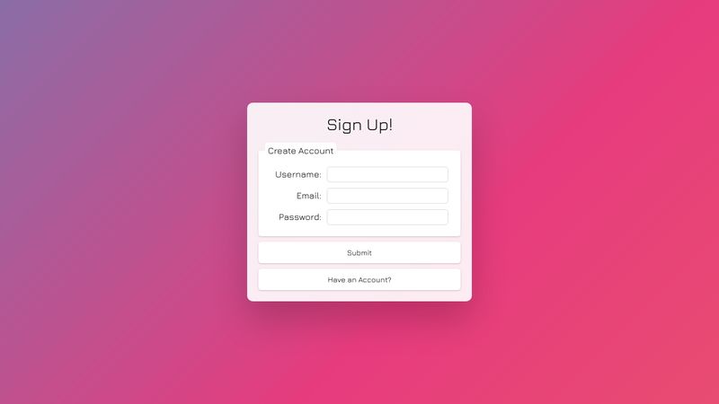 React Login Form