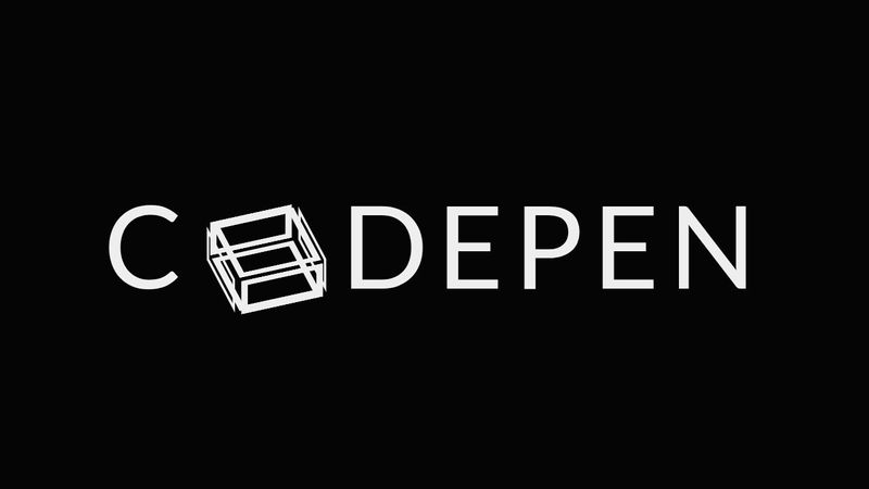 Responsive Animated CodePen Logo (Pure CSS)