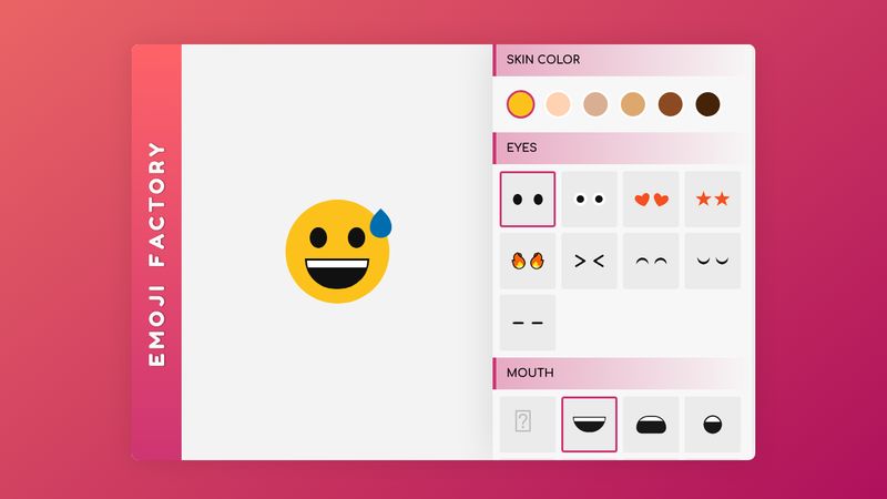 Codepen - Emoji Factory