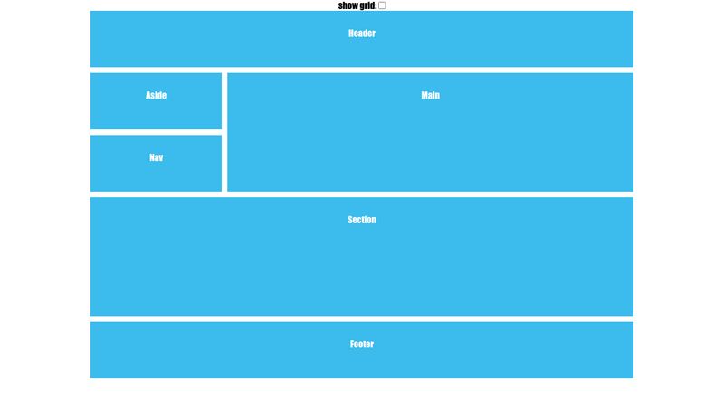 12 columns grid system with CSS3 Grid