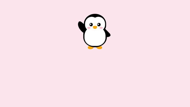 Cute Penguin - CSS Animation