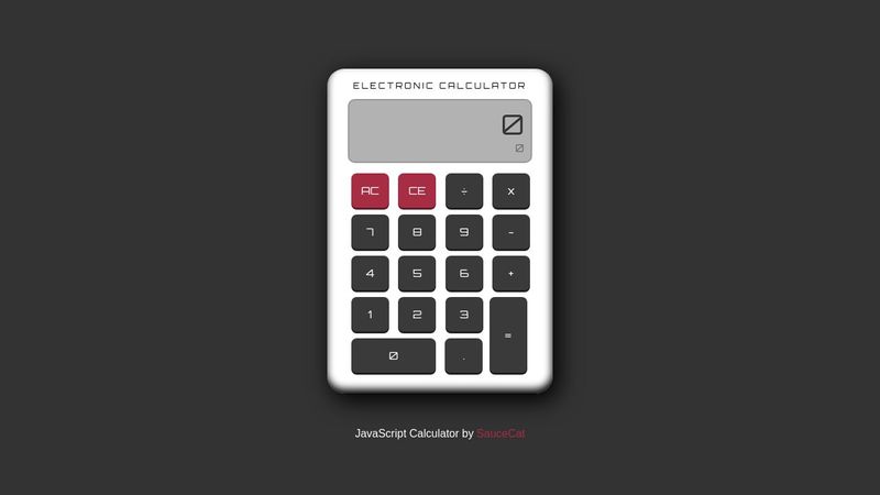 Javascript calculator