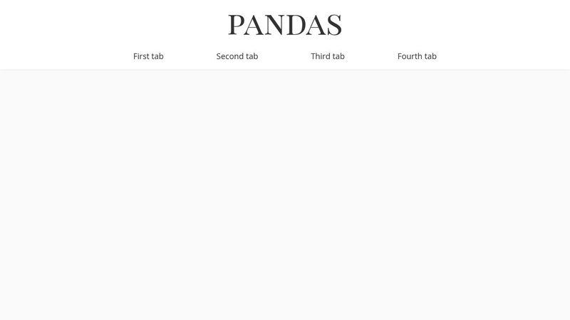 Example of a simple header