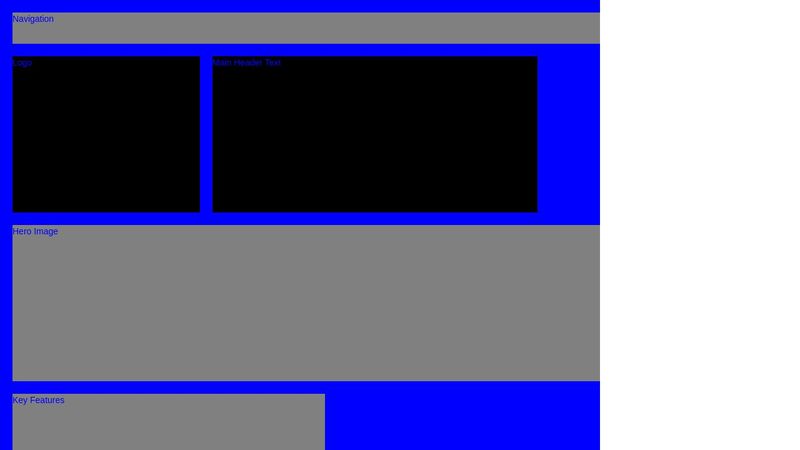 Simple HTML Layout