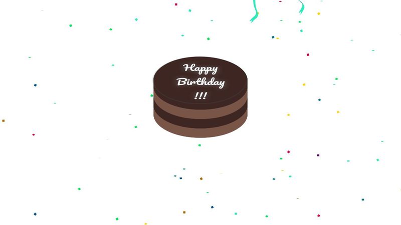 CSS Cake - Happy Birthday