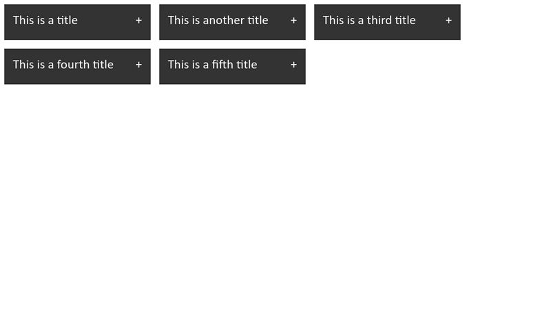 Dropdown Cards w/ Smooth Transition (JS/CSS)