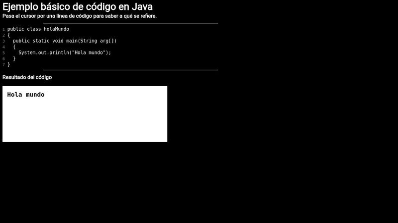 Java code explainer