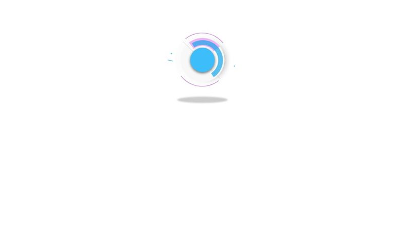 CSS animated circles