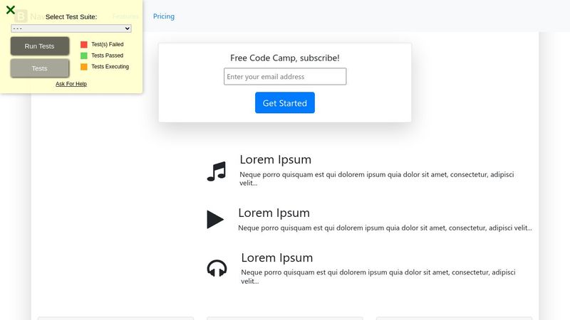 CodePen Product Landing Page codepen-product-landing-page