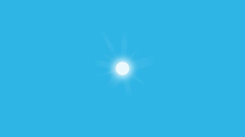 Sun Ray Effect CSS