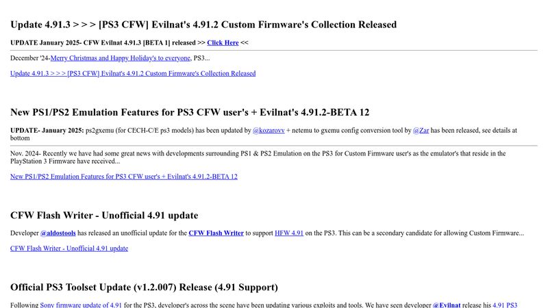 PS3 - [UPDATE x5] What is Evilnat brewing up in his next PS3 CFW Release?  4.89.3 in development