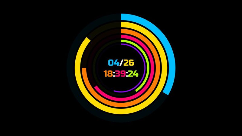 JavaScript Clock (time/date) on Canvas