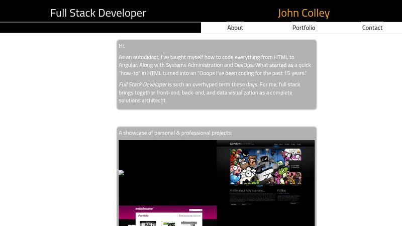 FreeCodeCamp : Personal Portfolio