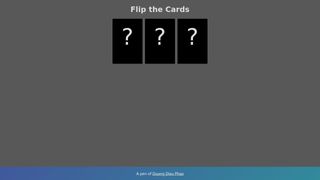 Flip the cards