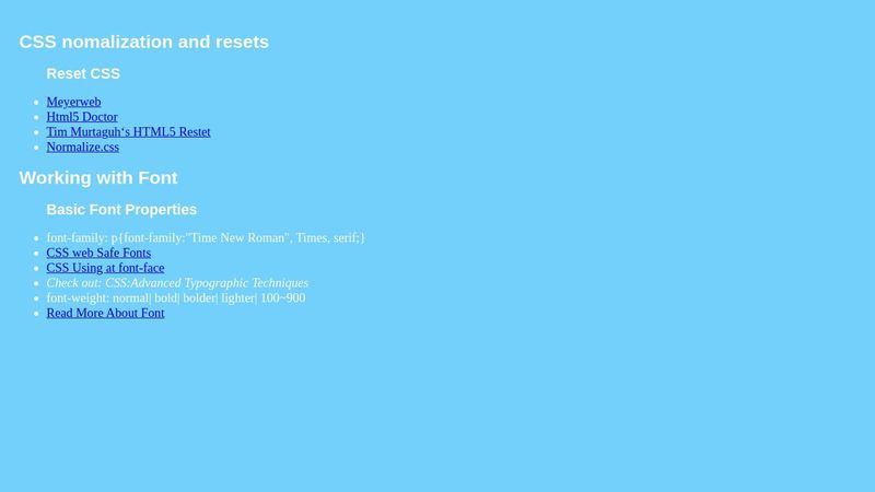 Introduction to CSS Section 3