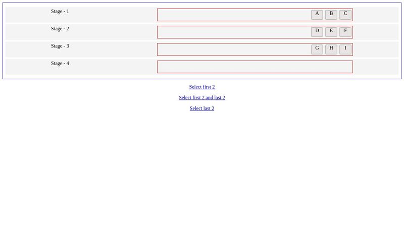 Sortable Nested-Lists MultiDrag Example