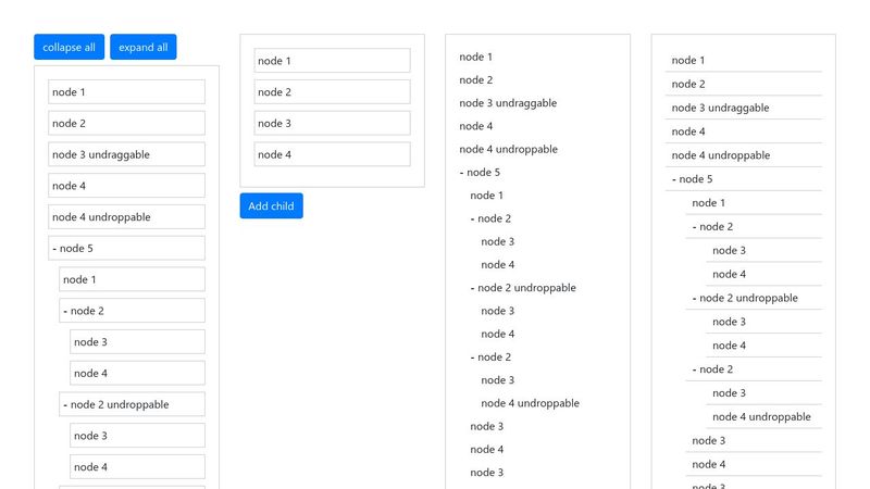 vue-draggable-nested-tree demo