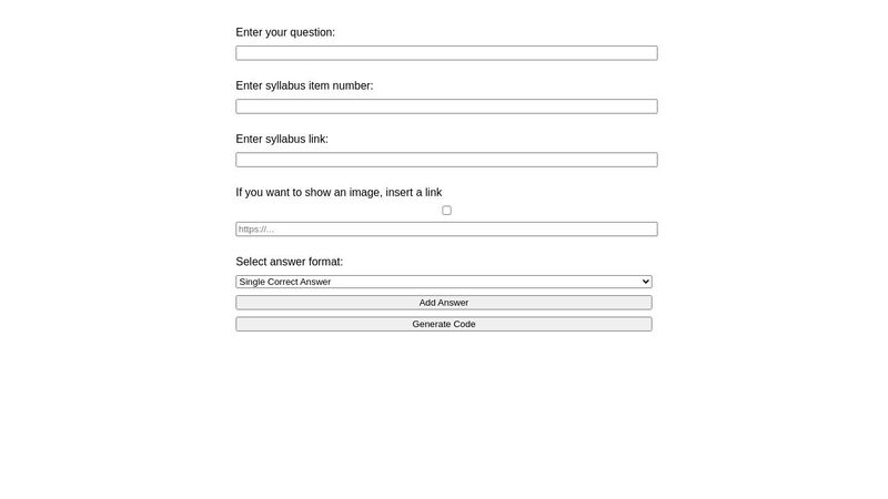 Code Generator