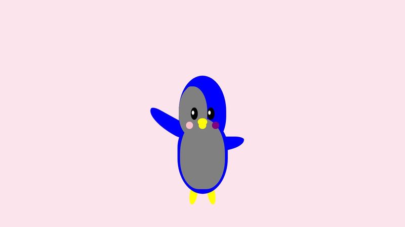 Cute Penguin - CSS Animation