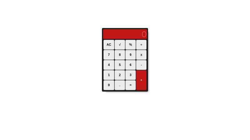 Calculadora em Javascript