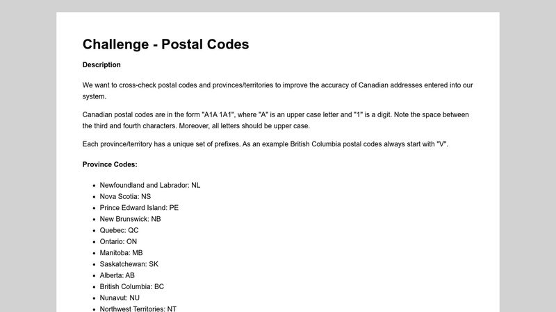 Canadian Postal Code Checker Shopify   RNmeQpY 800 