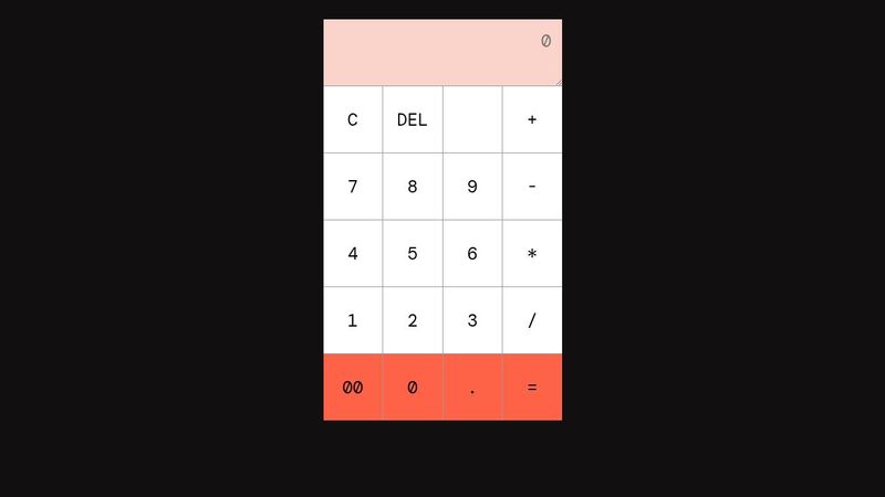 Javascript Calculator