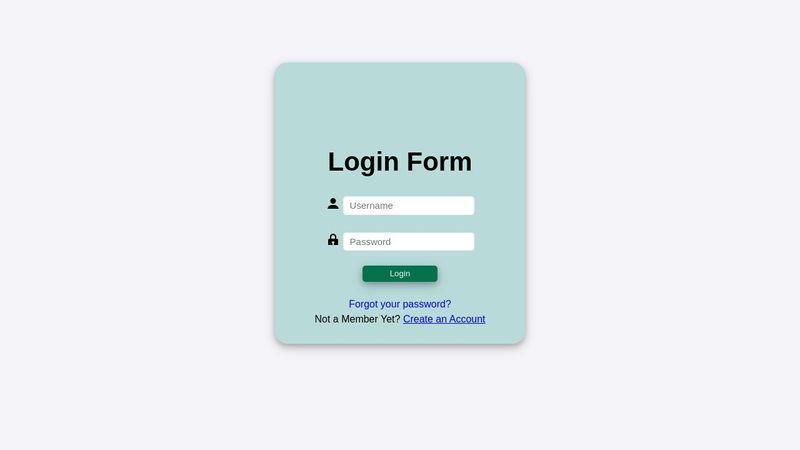 CodePen Form