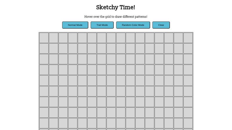 Javascript Sketch Pad