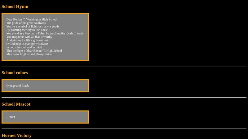 HTML Assignments
