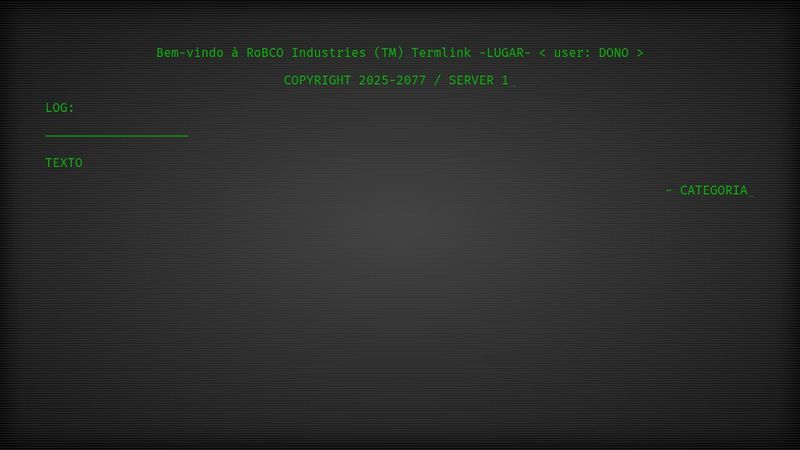 Terminal Screen Template
