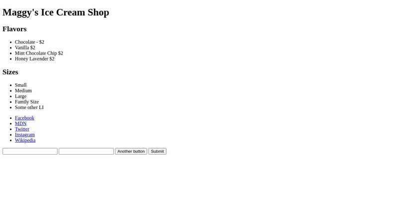 CSS Selectors Basics Exercise