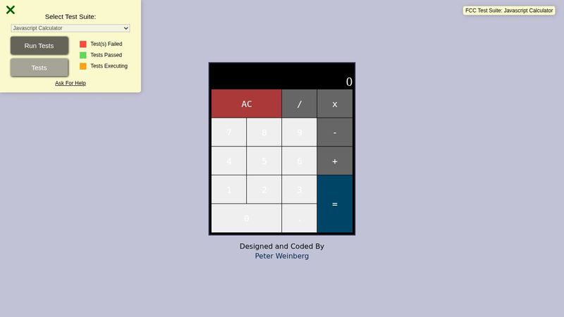 JavaScript Calculator