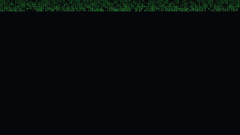 Matrix Code Animation