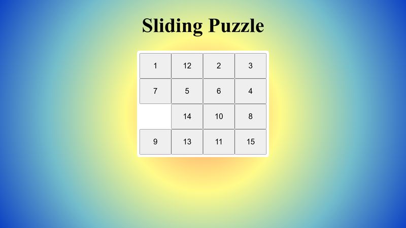 Puzzle Game In JavaScript