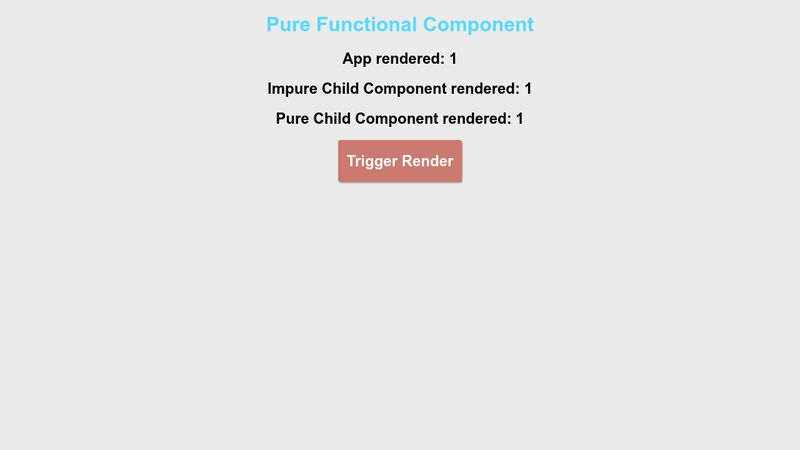 react-pure-functional-component