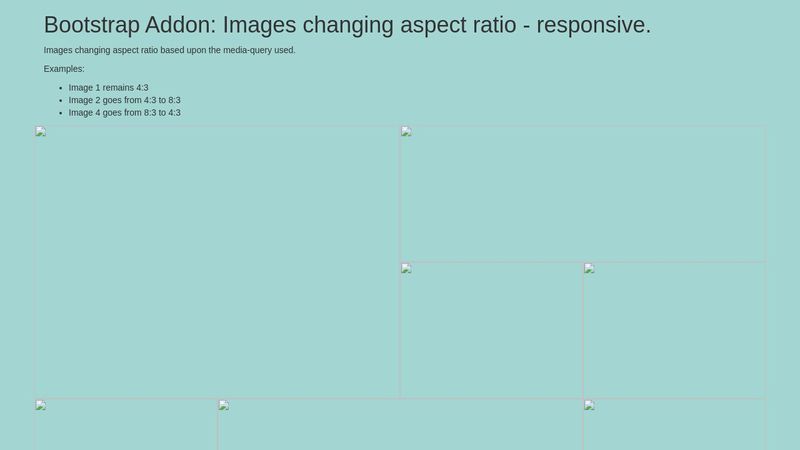 Bootstrap Responsive Images - Aspect Ratio