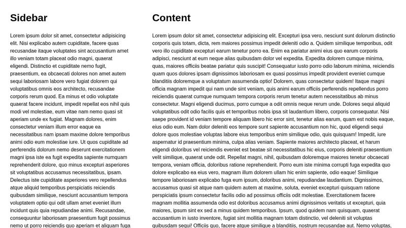 Scrollable Panels with Flexbox
