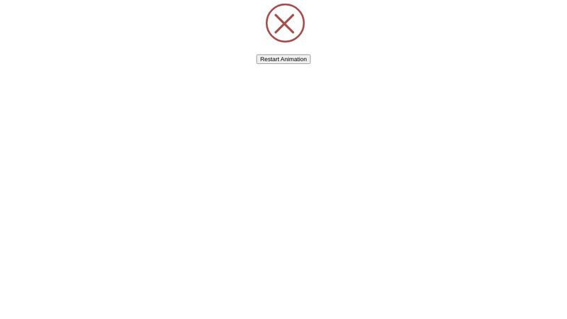 Error Check Animation Pure CSS