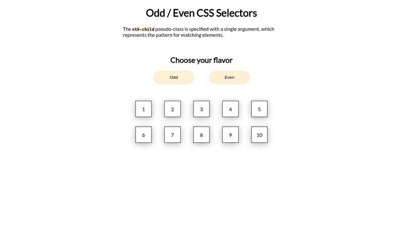 ReactJS - Odd-Even CSS Selectors