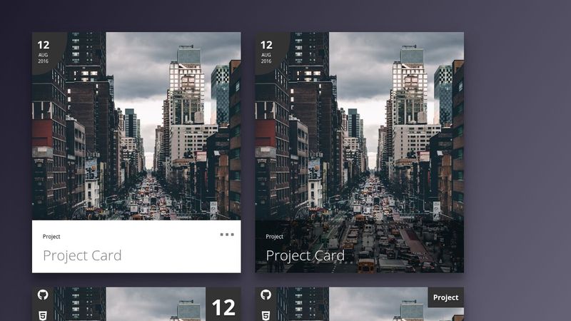 Project Cards - CSS