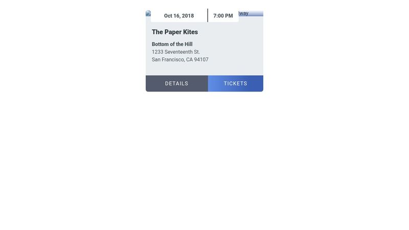 Event Card - CSS